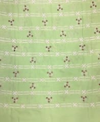 Light Green embroidered Georgette