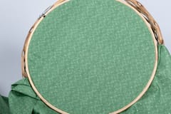 Green Glazed Cotton Fabric