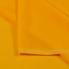 Mango Yellow Poly Georgette