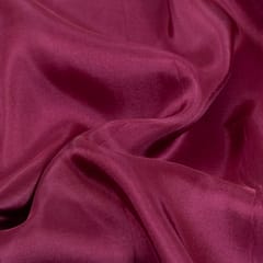 Wine Color Plain Upada Silk
