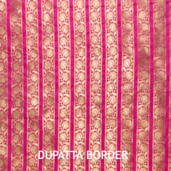 Majenta Color Banarasi Lehenga Set