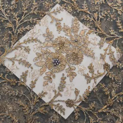 Net Embroidery(2 mtr cut piece)