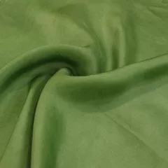 Green Color Plain Upada Silk