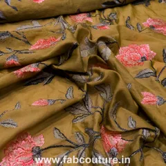 Chanderi embroidery