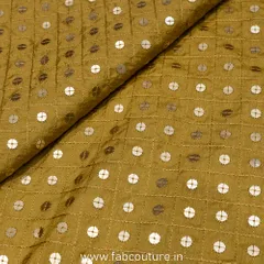 Poly  Raw Silk Embroidery