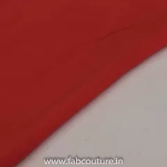 Red Color Plain Upada Silk