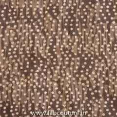 Brown Dazzle Flex Cotton Print