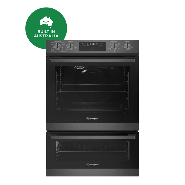 60cm Pyrolytic Duo Electric Steam Oven Dark S/S