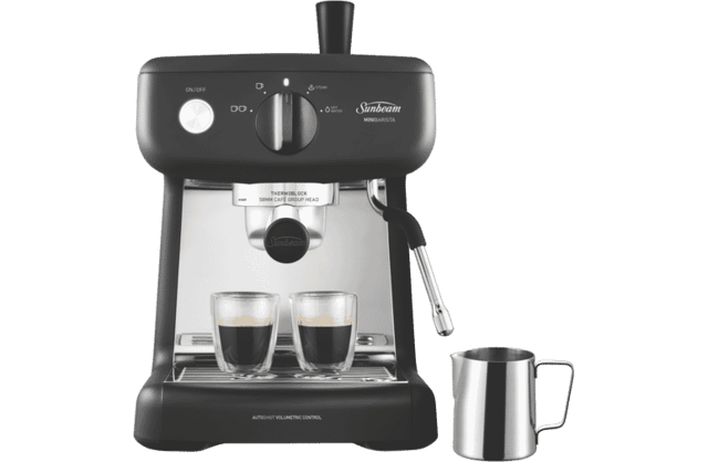 Mini Barista Espresso Coffee Machine - Black