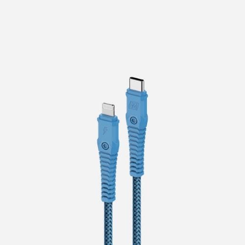 Momax Tough Max DL33 Fast Charge PD 3.0 C to lightning 1.2m Cable - Blue