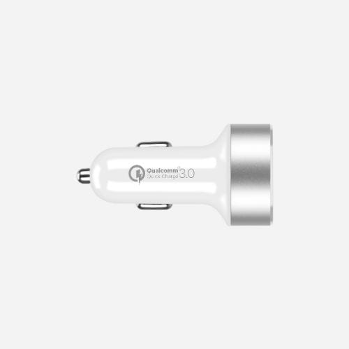 Momax UC10 DUAL Port Quick charge 3.0 Type C PD 36W Car Charger White
