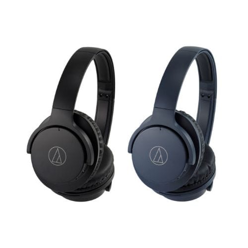 Audio Technica ATH-ANC500BT Over-Ear Wireless Noise Cancelling Headphones (Navy)
