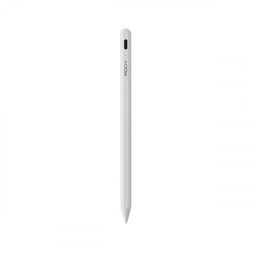 Rock Stylus Pen B02 Active Magnetic Capactitive Pen for iPad - White
