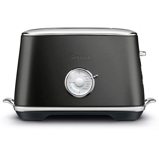the Luxe 2 slice Toaster Select - Black Stainless Steel