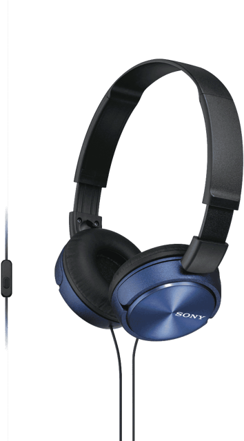 Sony On Ear Headphones - Blue