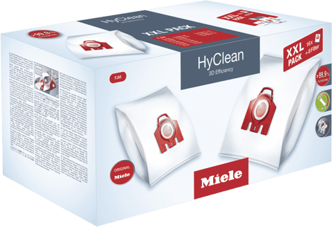 Miele FJM 3D HyClean XXL Dustbags Pack