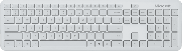 Microsoft Wireless Keyboard & Mouse (Monza Gray)