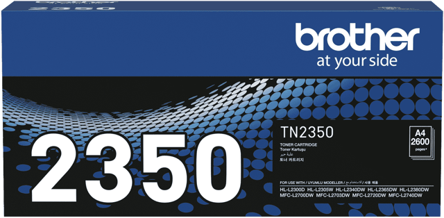 Brother TN-2350 Black Toner Cartridge