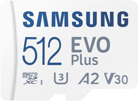 512GB Micro SDXC EVO Plus Memory Card