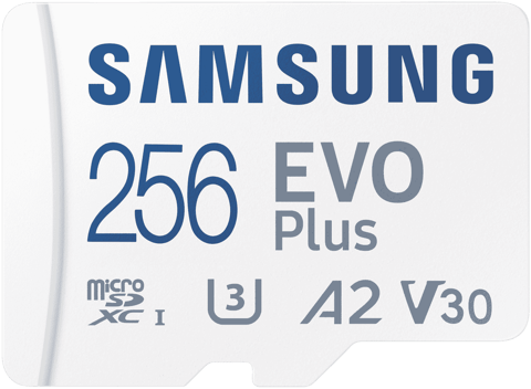 Samsung 256GB Micro SDXC EVO Plus Memory Card