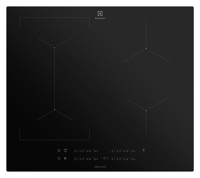 Electrolux 60cm Induction Cooktop 4 Zone black