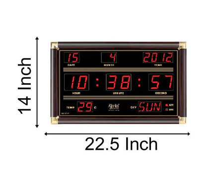 Ajanta OLC-201 DX Smart Digital Wall Clock