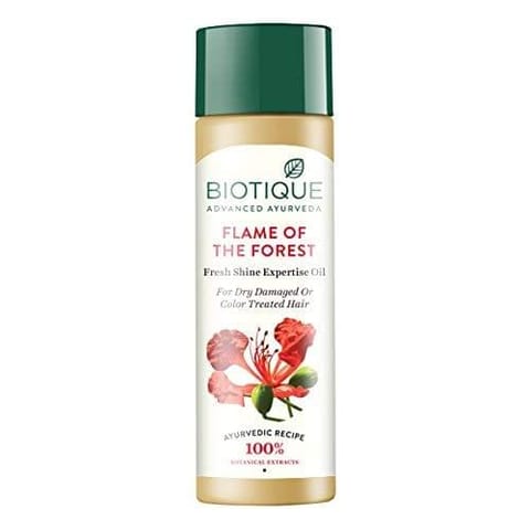 Biotique Bio Flame Of The Forest Fresh Shine Expertise Oil, 120ml