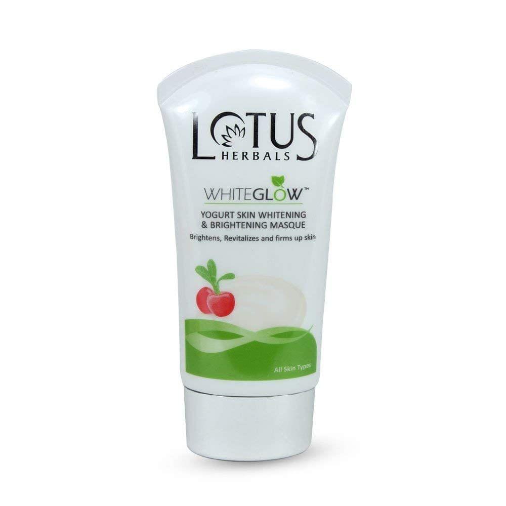 Lotus Herbals White Glow Yogurt Skin Whitening And Brightening Masque, 80g