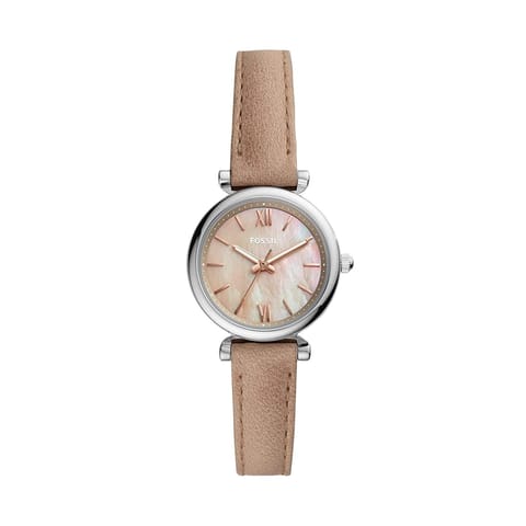 FOSSIL CARLIE MINI ANALOG MULTI COLOR DIAL WOMEN'S WATCH