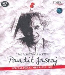 The Maestros Series [MP3 CD] Pandit Jasraj