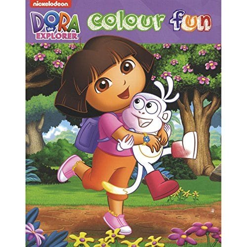 Dora The Explorer Colour Fun [Paperback] [Jan 01, 2015] Parragon