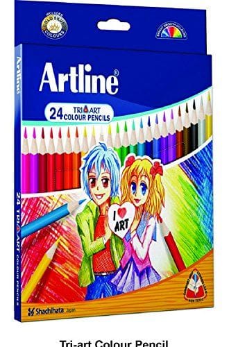Artline  Tri-Art Colour Pencil - Pack Of 24