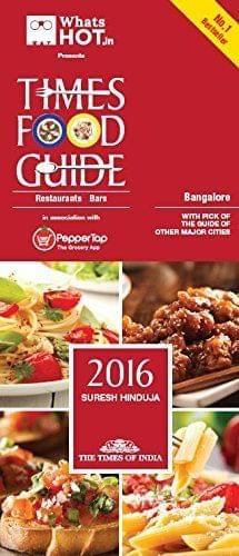 TIMES FOOD GUIDE BANGALORE - 2016 [Paperback] [Jan 01, 2016] SURESH HINDUJA