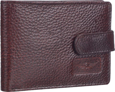 Genuine Leather Wallet and card holder 2 in 1 (brown colour)_Maskino Genuine Leather wallet and Card Holder brown colour