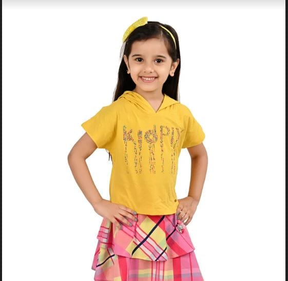 Shubham Fashions Tiny Girls WearIZE_18_Color_Yellow