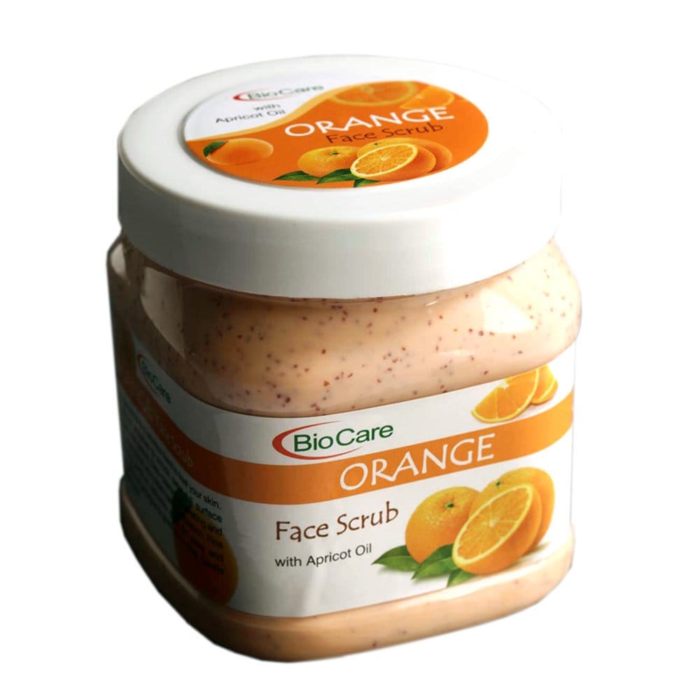 GEMBLUE BioCare safe and Natural Apricot Scrub Exfoliating Face scrub with Apricot and Peach Extract for Skin Conditioning Scrub (500 ml)