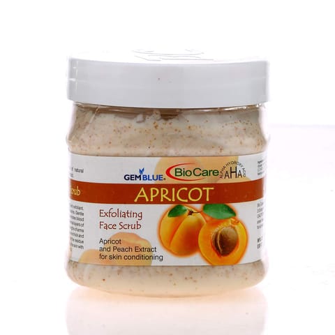 GEMBLUE BioCare Orange Scrub for Face and Body with Apricot Oil (500 ML)