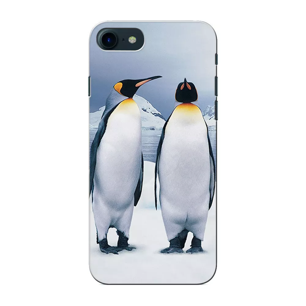 Prinkraft designer back case / cover for Apple iPhone 7 with penguin/ Couple Penguin/ LoveTheme, Apple iPhone 7 case, Printed Cover for Apple iPhone 7, 3D Designer Back case for Apple iPhone 7