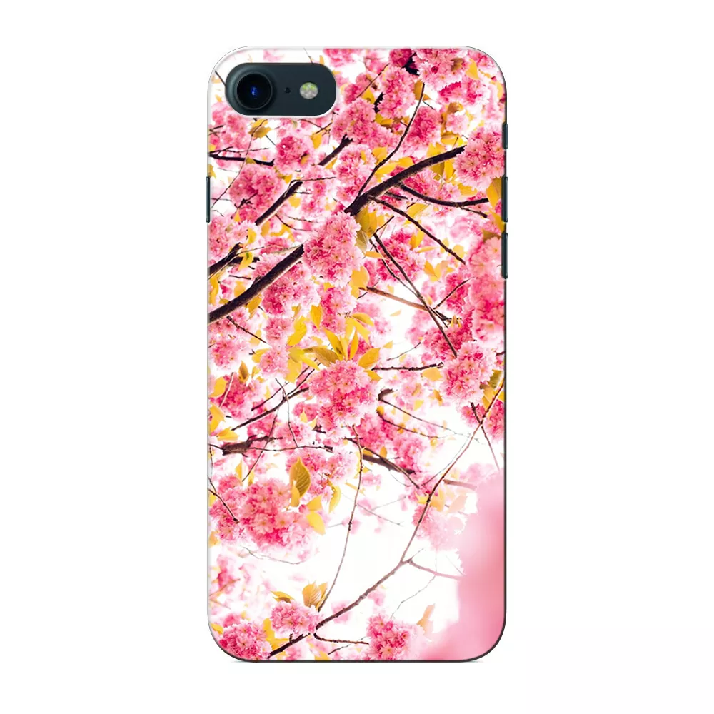 Prinkraft designer back case / cover for Apple iPhone 7 with Tree with FlowersTheme, Apple iPhone 7 case, Printed Cover for Apple iPhone 7, 3D Designer Back case for Apple iPhone 7