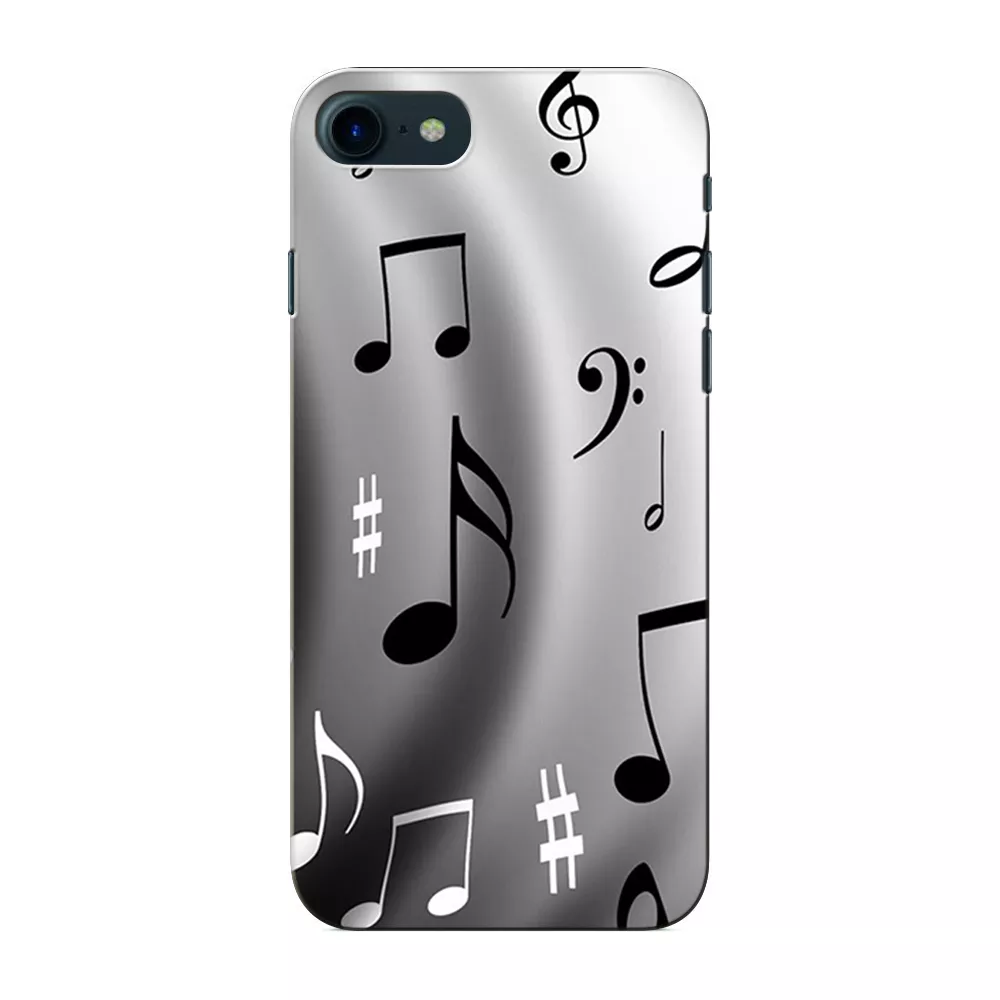 Prinkraft designer back case / cover for Apple iPhone 7 with Music Letters/ KeysTheme, Apple iPhone 7 case, Printed Cover for Apple iPhone 7, 3D Designer Back case for Apple iPhone 7