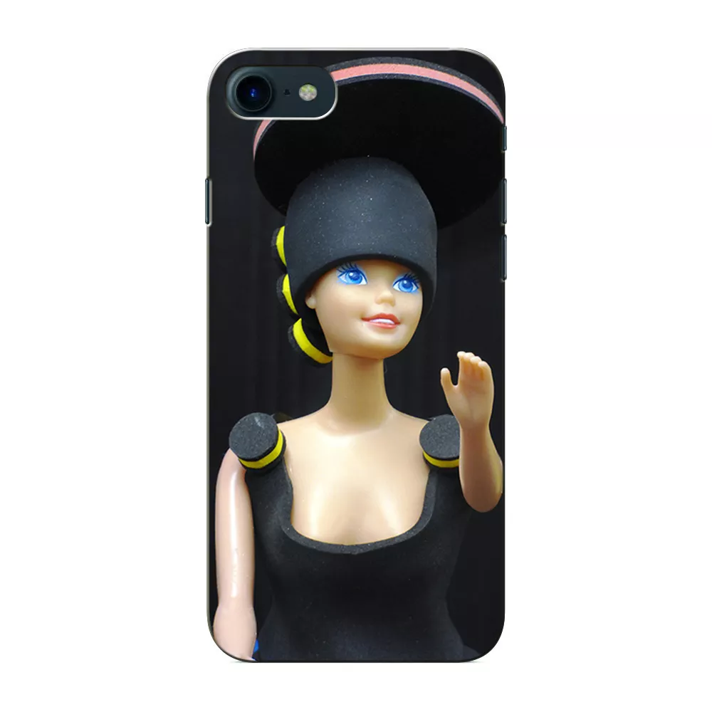 Prinkraft designer back case / cover for Apple iPhone 7 with Black Barbie QueenTheme, Apple iPhone 7 case, Printed Cover for Apple iPhone 7, 3D Designer Back case for Apple iPhone 7