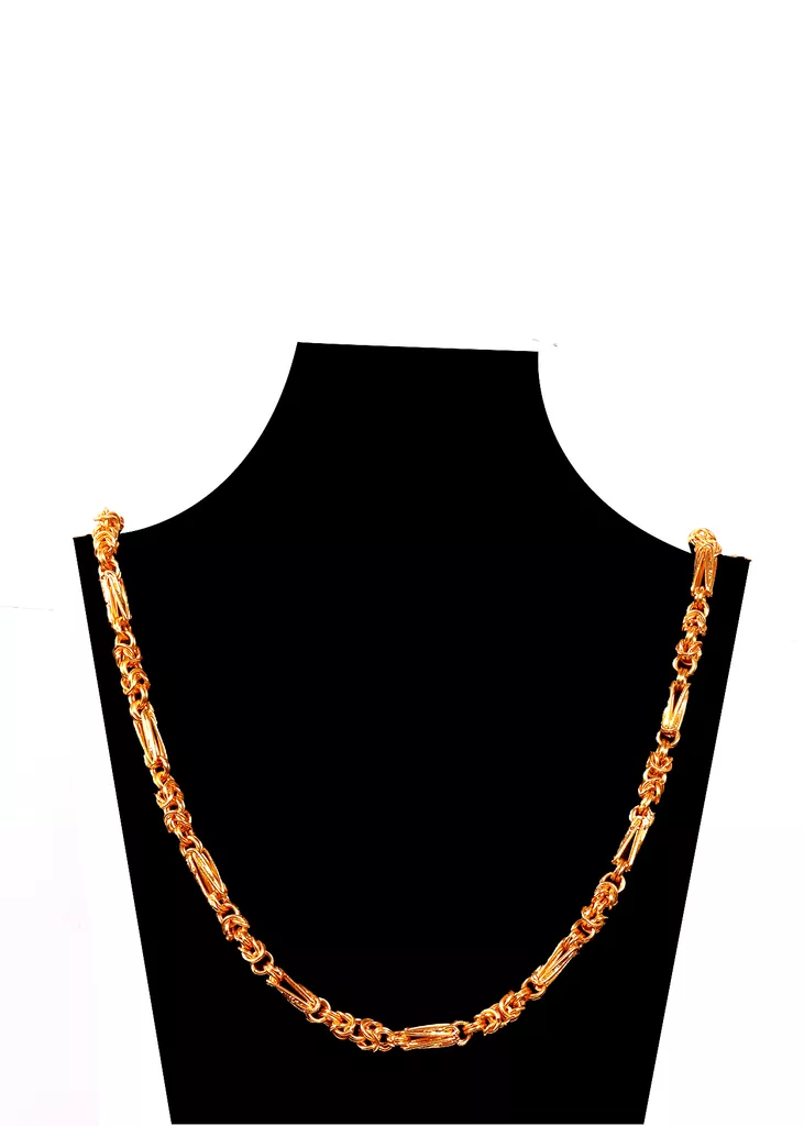Creative Collection Yellow Gold Plated Bronze Chain