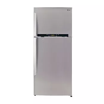 LG 470 L 4 Star Frost-Free Double Door Refrigerator (GL-T522GNSX, Noble Steel)