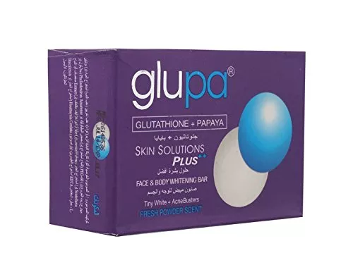 Glupa Glutathione Papaya Skin Solutions Plus / Whitening Face & Body, 135g