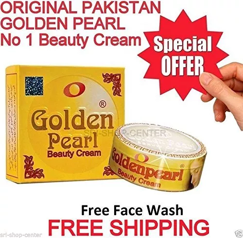 GOLDEN PEARL BEAUTY CREAM WHITENING ANTI AGEING SPOTS PIMPLES REMOVING 30g
