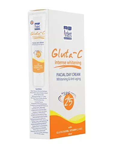 Gluta-C Intense Whitening Facial Day Cream whitening With Anti-Aging +SPF 25 30 ml.