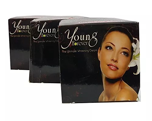 Young Forever the Ultimate Whitening Cream (Pack Of 3) (100, white)