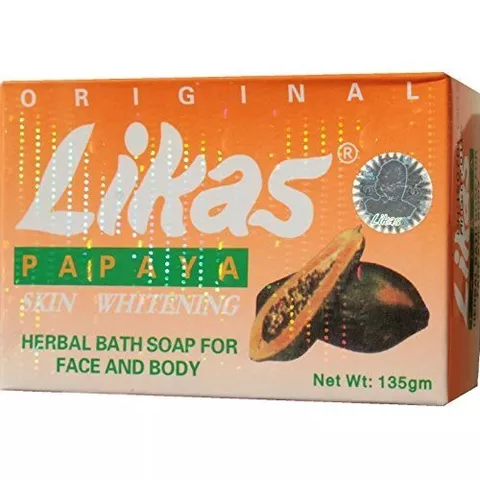 Original Likas Papaya Skin Whitening Herbal Soap by Trinidad Cosmetics Laboratory - 135 grams by Trinidad Cosmetics Laboratory Inc. BEAUTY