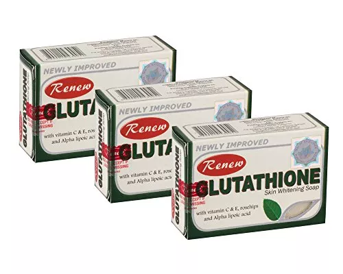 Glutathione Herbal Soap Skin Whitening Soap 3Pc