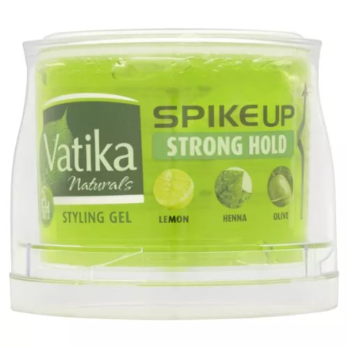 Dabur Vatika Naturals Lemon, Henna & Olive SPIKE UP 6 Strong Hold Styling Gel, 250ml